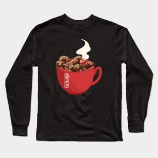 Great Coffee Wave Long Sleeve T-Shirt